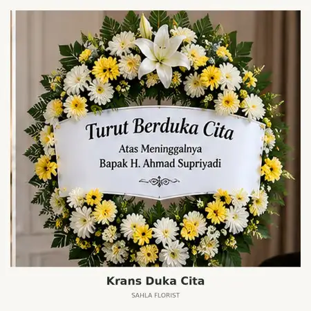 Krans Bunga Duka Lebong